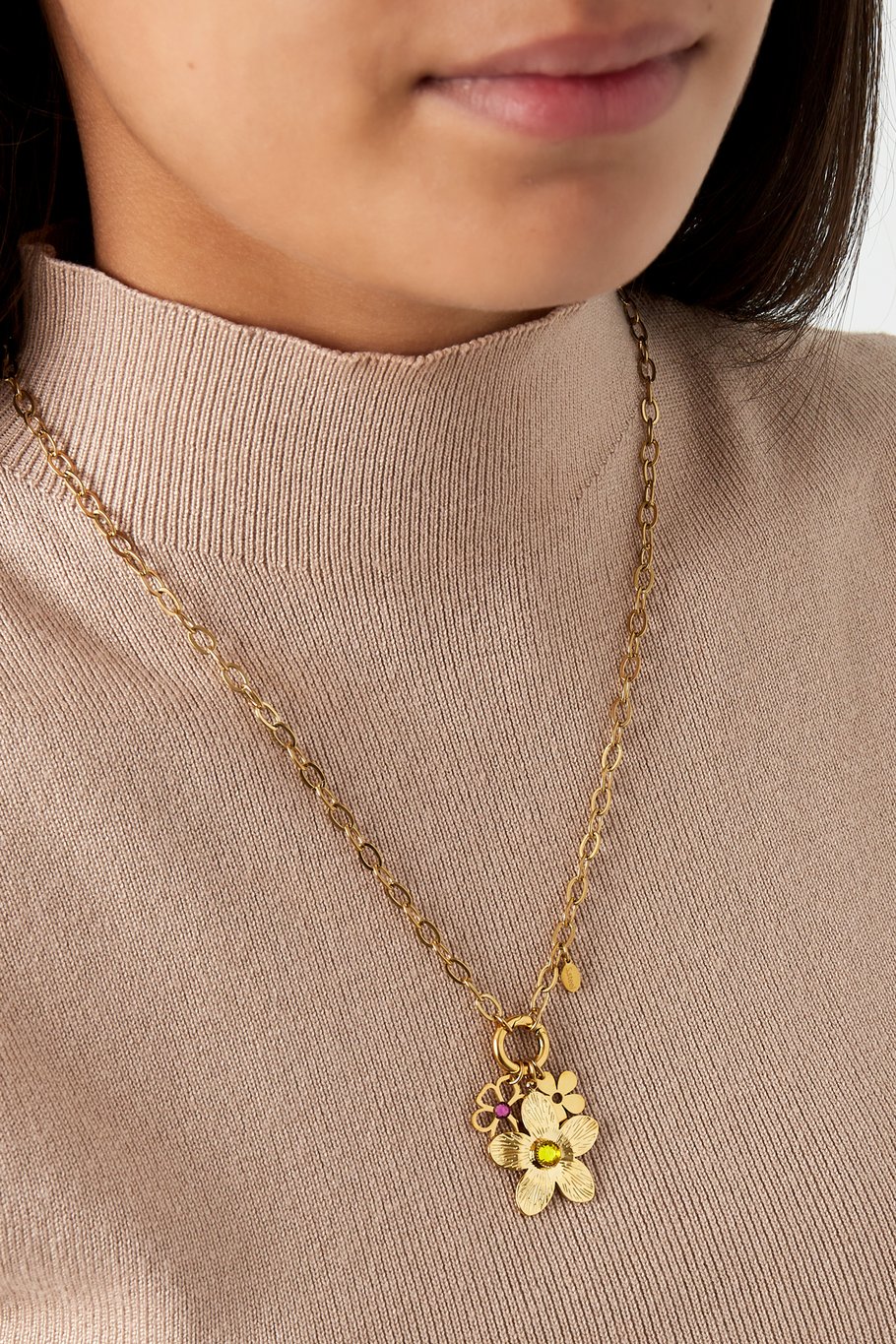 happy flower necklace Picture2